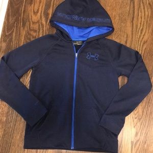 Under Armour boys full zip hoodie. XL